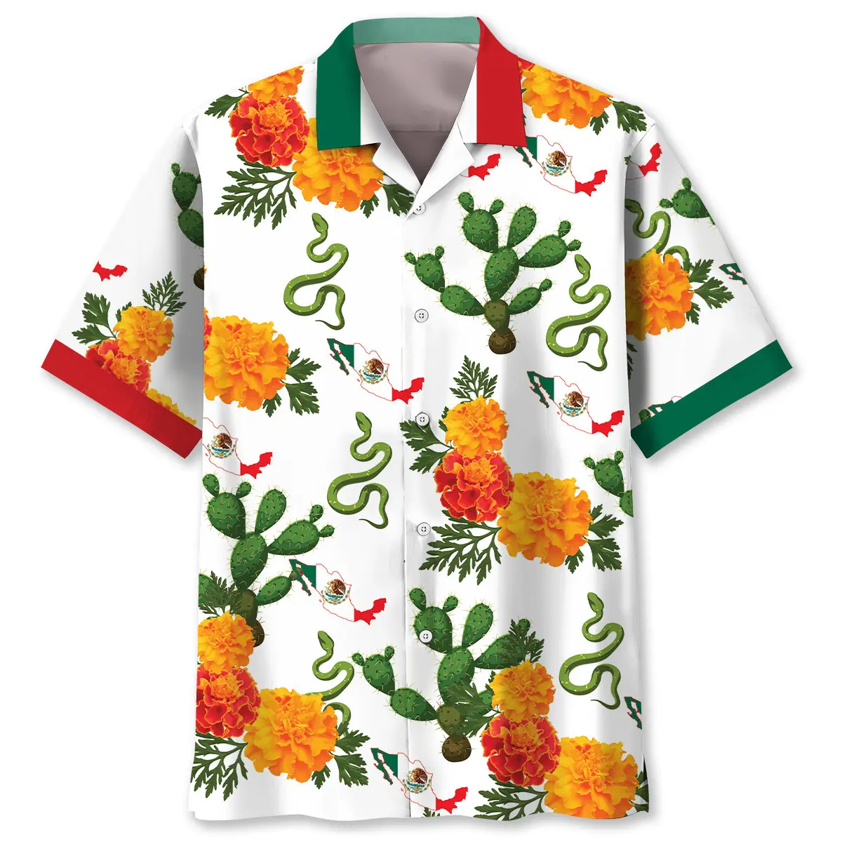 mexico-cactus-hawaiian-shirt