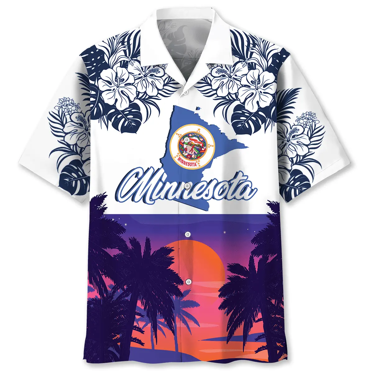 minnesota-state-sunset-hawaiian-shirt