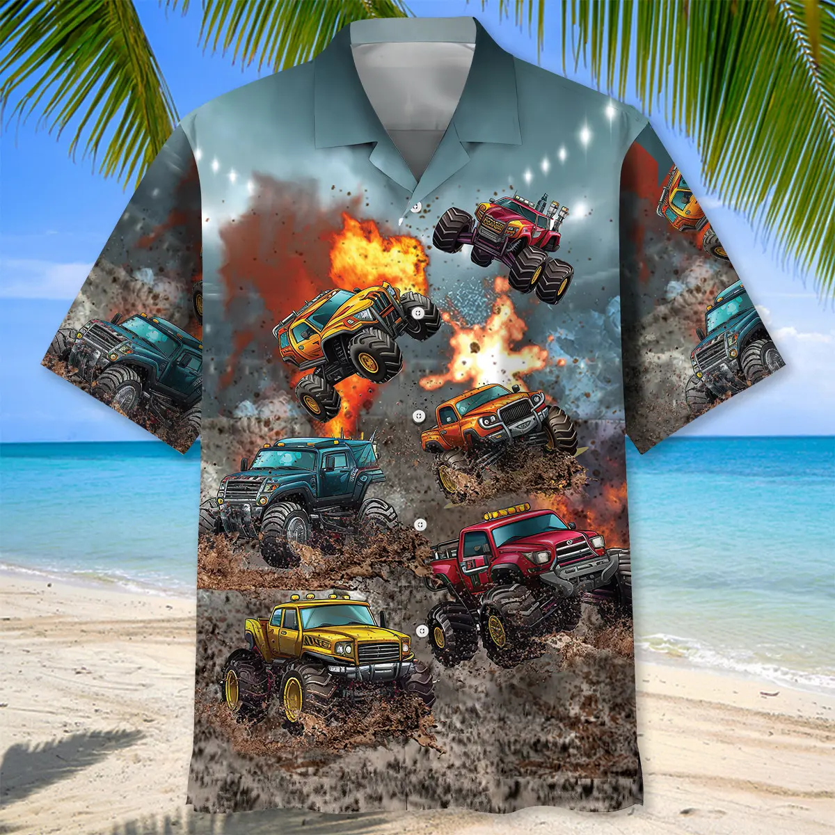 monster-truck-racing-hawaiian-shirt-1