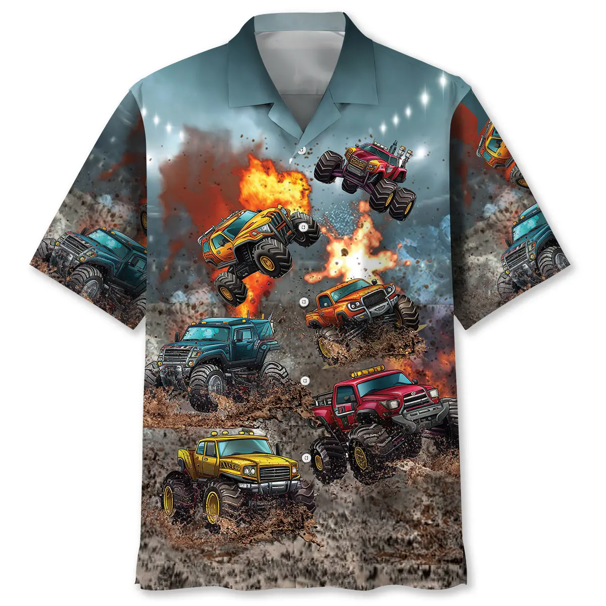 monster-truck-racing-hawaiian-shirt