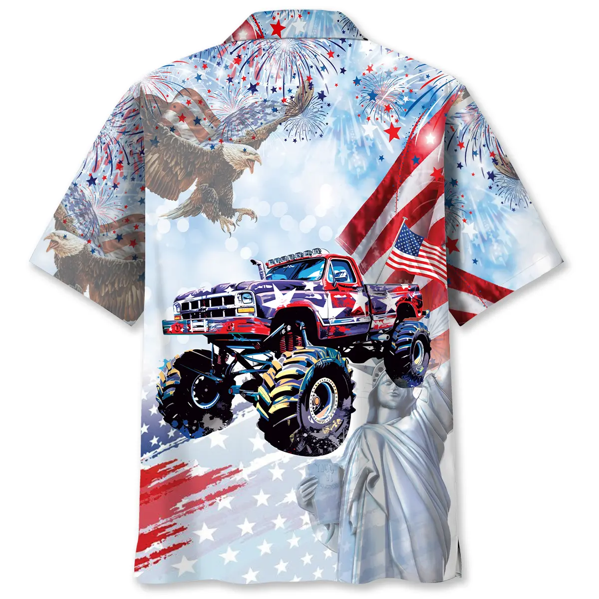 monster-truck-usa-hawaiian-shirt-1