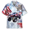 Monster Truck USA Hawaiian Shirt HWBN2764225 - Beltina