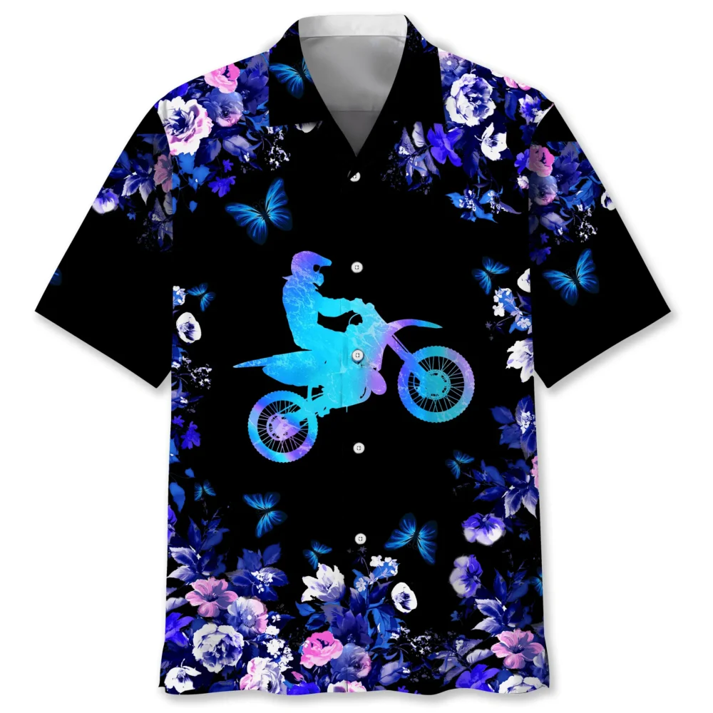 Motocross Hawaiian Nature Hawaiian Shirt HWBN2762682 - Beltina