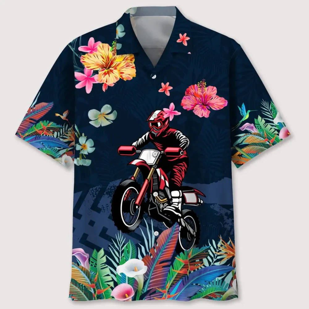 motocross love tropical hawaiian shirt HWBN2762686 - Beltina