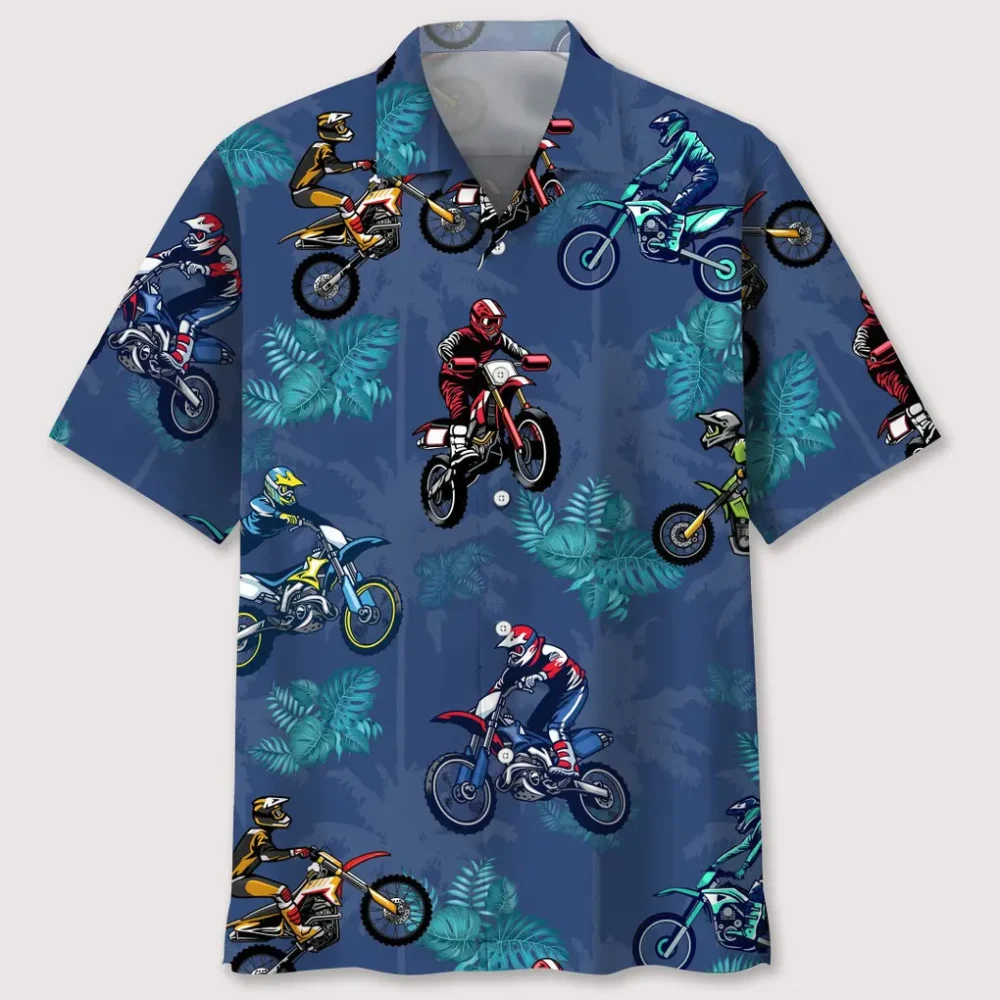 motocross tropical coconut hawaiian shirt HWBN2762693 - Beltina