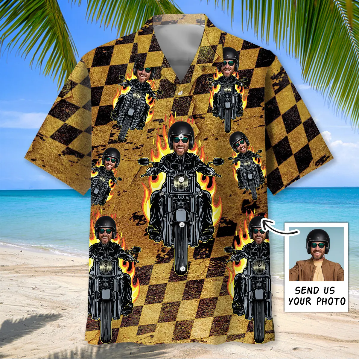 motorcycle-racing-custom-photo-hawaiian-shirt