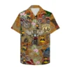 Motorcycle Rubber Duckie Unisex Hawaiian Shirt Aloha Shirt HWBN2765647 - Beltina