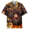 Motorcycle Skull Hawaiian Shirt HWBN2762534 - Beltina