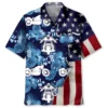 Motorcycle Tropical Us Flag Hawaiian Shirt HWBN2762535 - Beltina