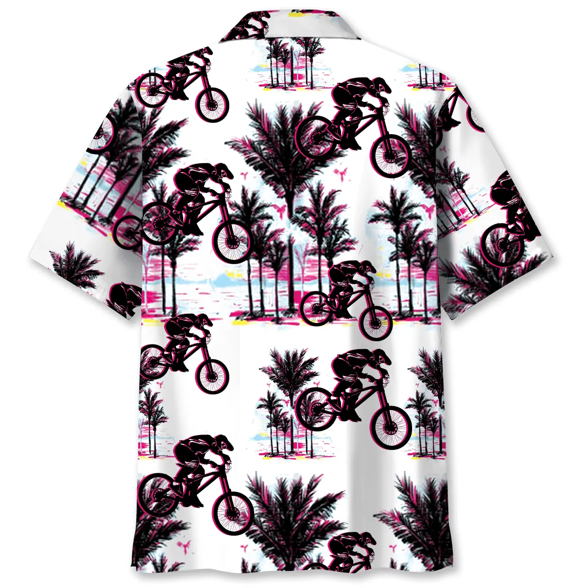 mountain-bike-abstract-hawaiian-shirt-1