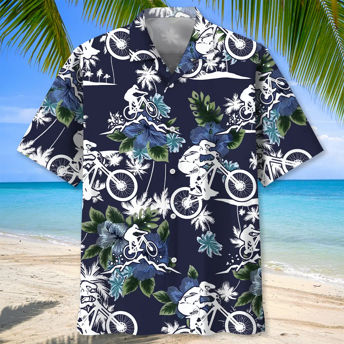 mountain-bike-blue-nature-hawaiian-shirt-1