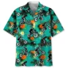 Mountain Bike Green Tropical Hawaiian Shirt HWBN2762541 - Beltina