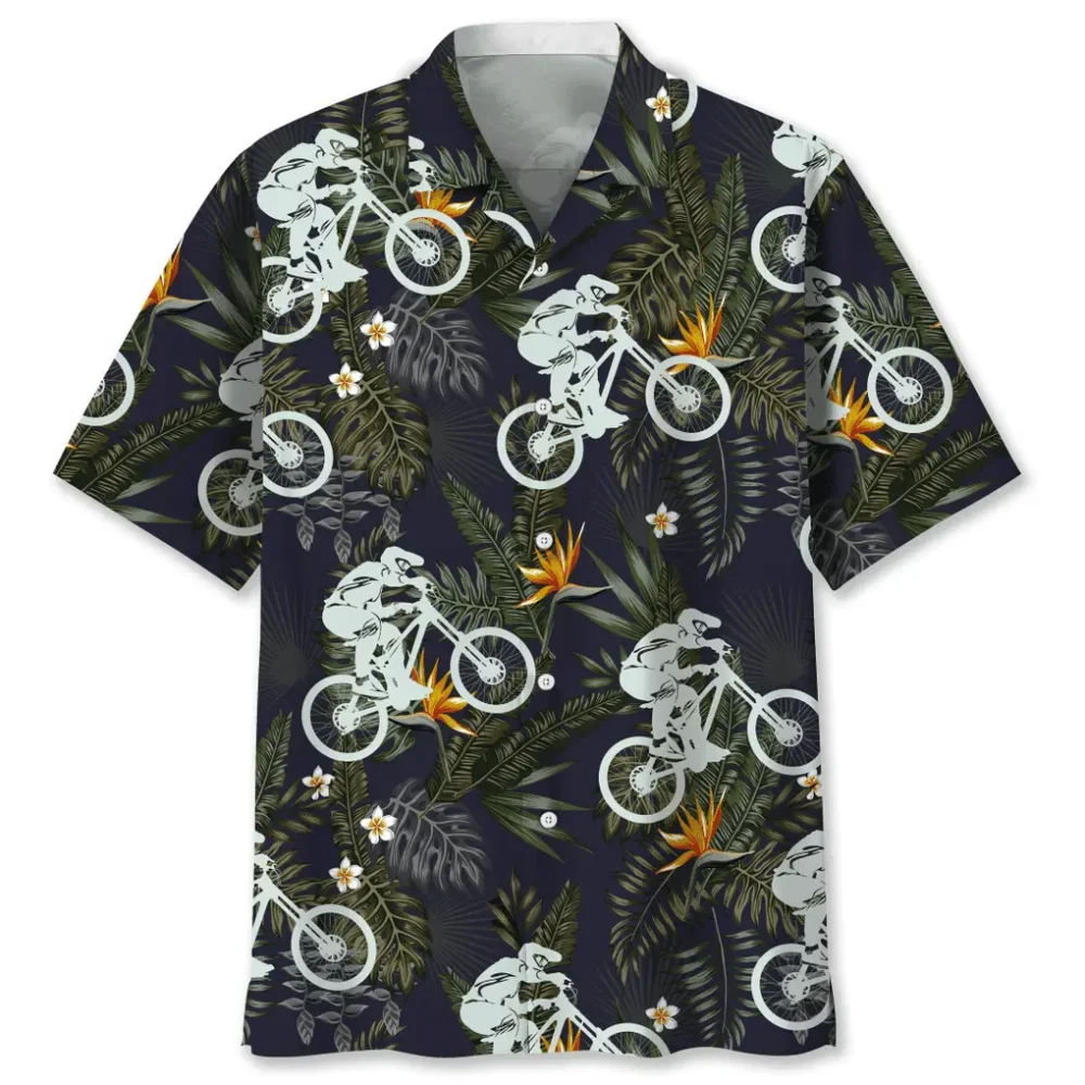 Mountain Bike Hawaiian Nature Hawaiian Shirt HWBN2762542 - Beltina