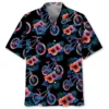 Mountain Bike Hibiscus Hologram Hawaiian Shirt HWBN2764465 - Beltina