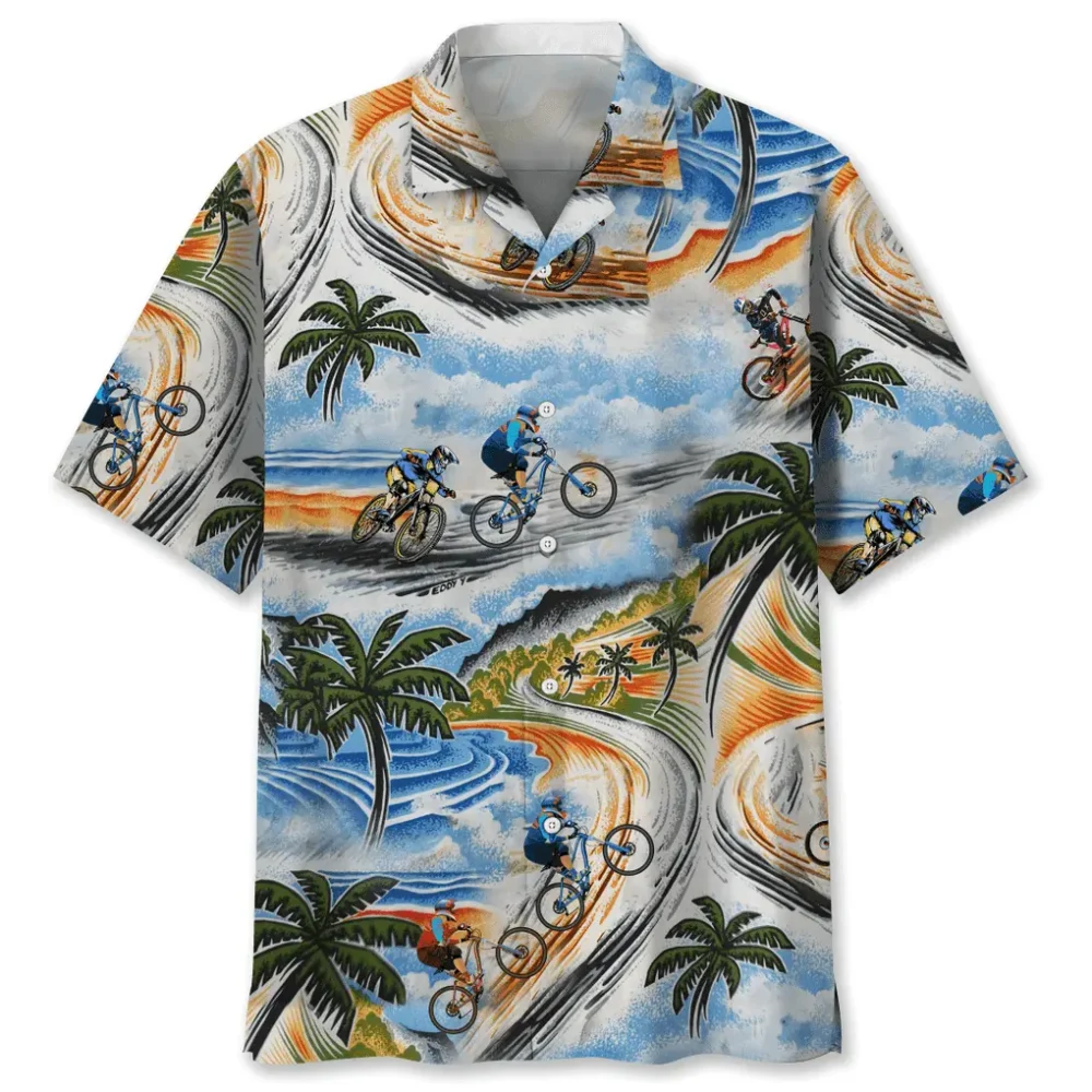Mountain Bike Vintage Hawaiian Shirt HWBN2762558 - Beltina