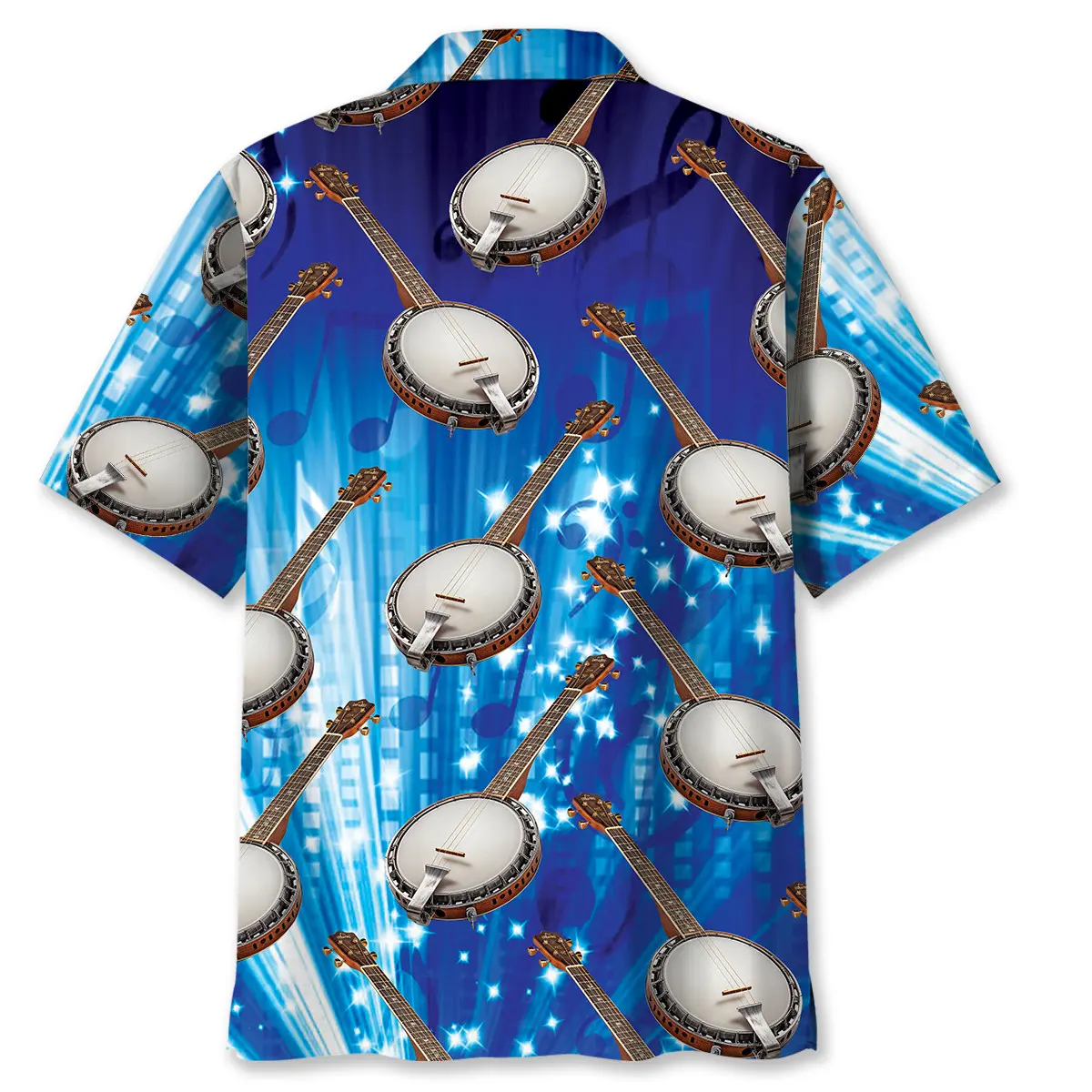 music-banjo-blue-hawaiian-shirt-2
