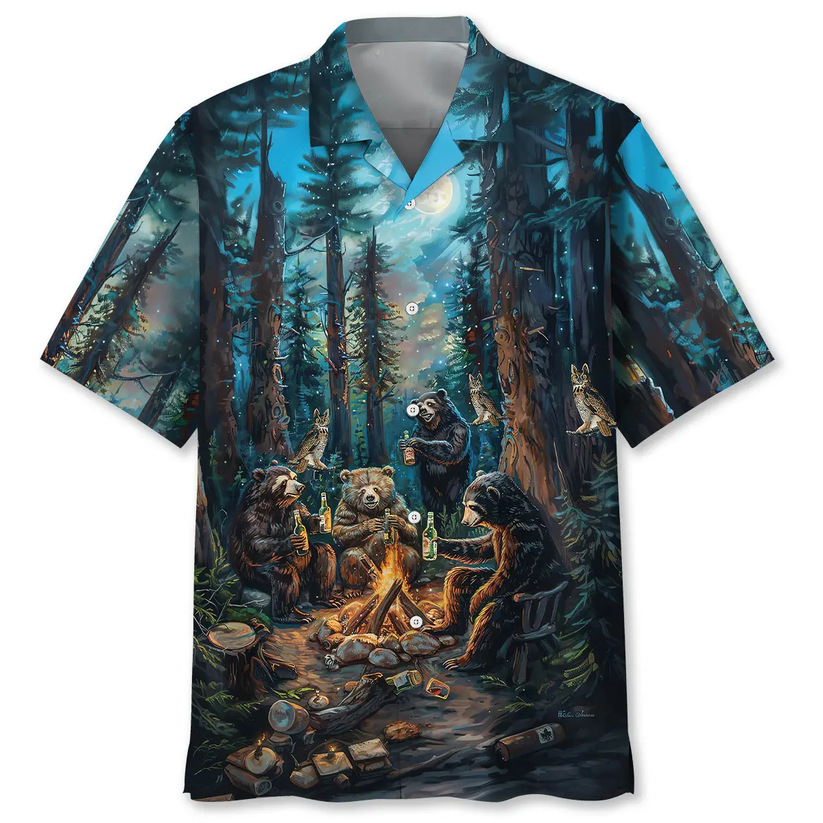 my-drinking-friends-have-a-camping-problem-hawaiian-shirt-2