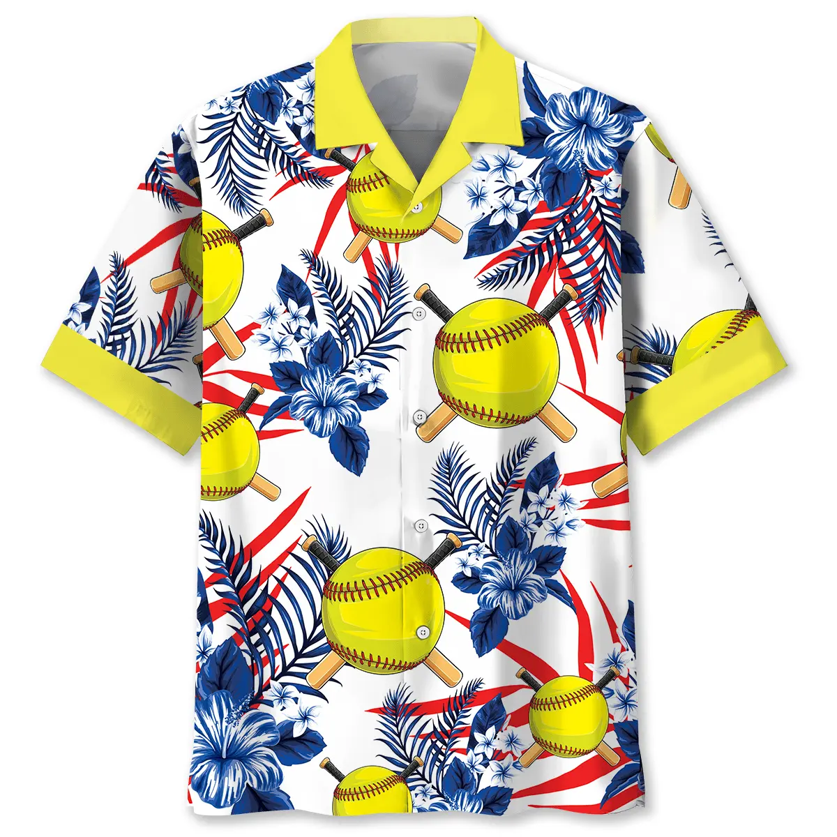 nature-softball-hawaiian-shirt