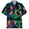 Neon Blue Tennis Hawaiian Shirt HWBN2763292 - Beltina