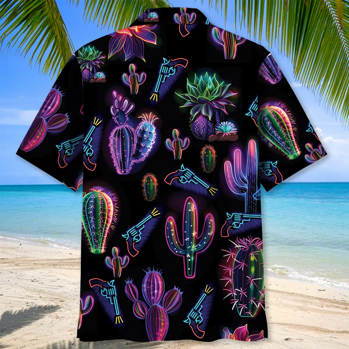 neon-cactus-black-hawaiian-shirt-3