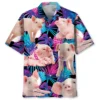 Neon Tropical Pig Hawaiian Shirt HWBN2762972 - Beltina