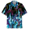 Netball Neon Fire Hawaiian Shirt HWBN2764310 - Beltina
