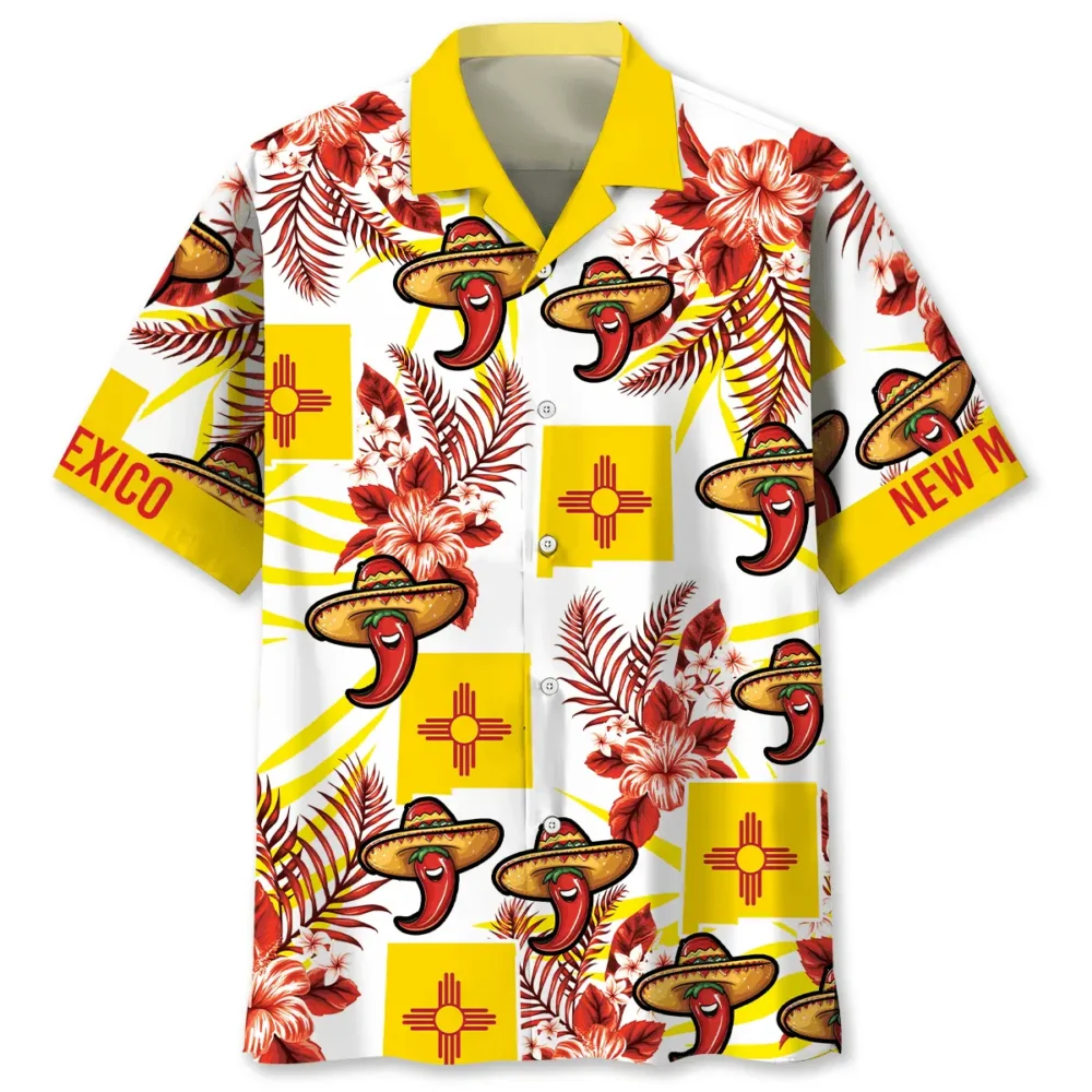 New Mexico Chilli Hawaiian Shirt HWBN2764436 - Beltina
