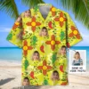 New Mexico Dancing Chilies Custom Photo Hawaiian Shirt HWBN2764863 - Beltina