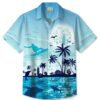 Ocean Beach Surf Coconut Tree Summer Vacation Hawaiian Shirt HWBN2765313 - Beltina