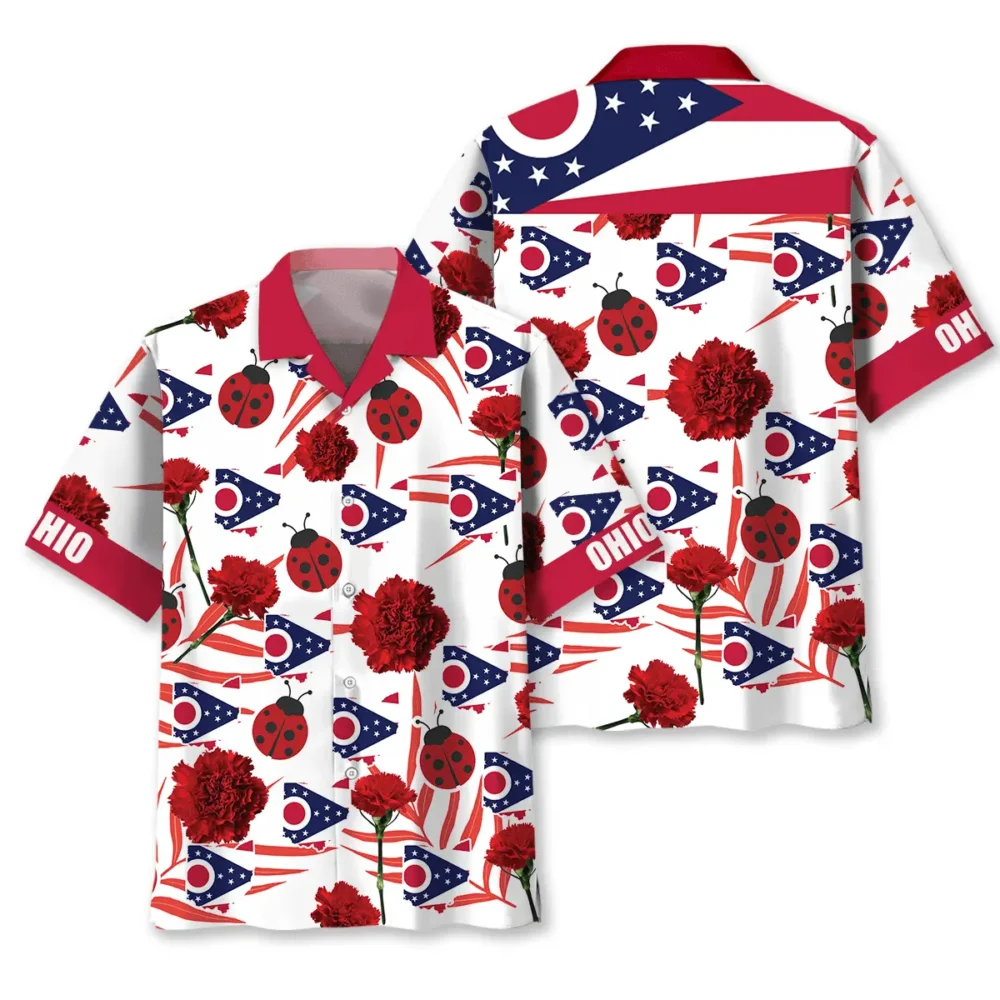 Ohio State Proud Hawaiian Shirt HWBN2763842 - Beltina