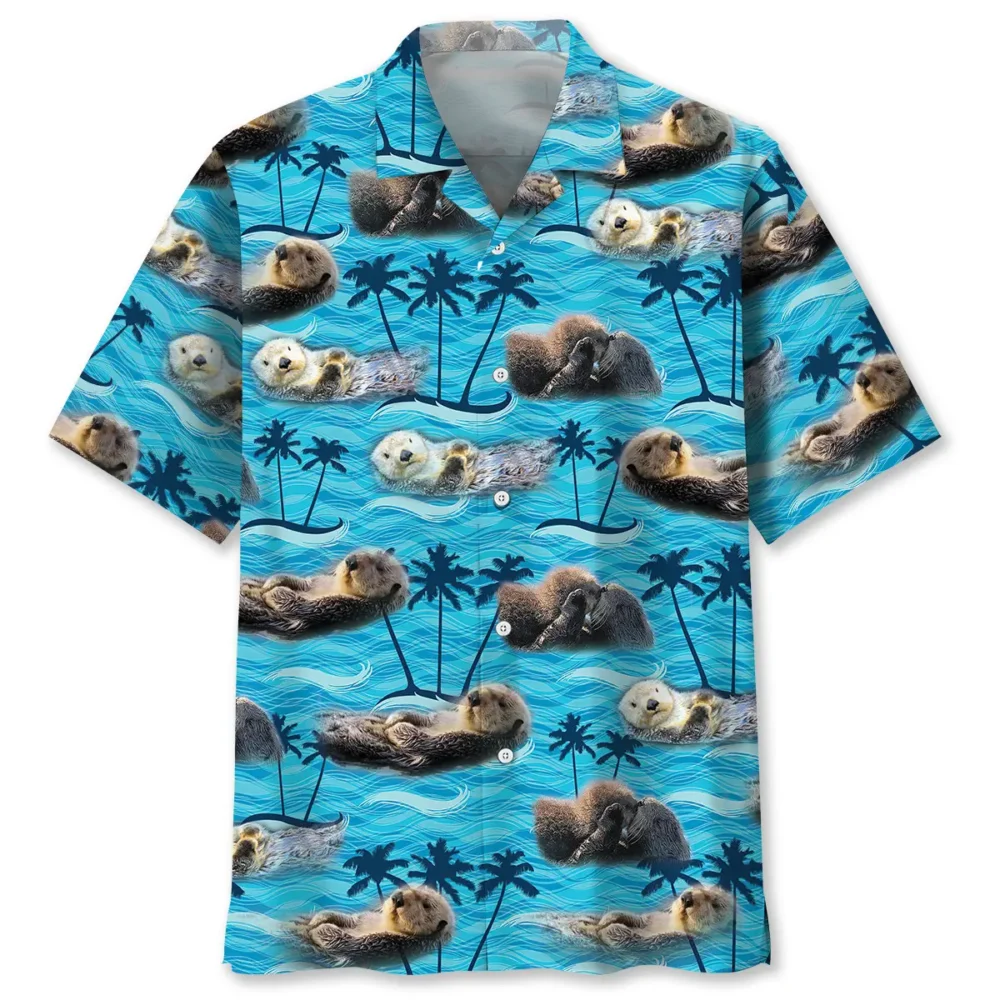Otters Ocean Hawaiian Shirt HWBN2762856 - Beltina