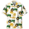 Palm Tree Green Tractor Hawaiian Shirt HWBN2763689 - Beltina