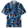 Parrot Blue Tropical Hawaiian Shirt HWBN2762741 - Beltina
