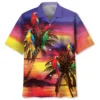 Parrot Sunset Beach Hawaiian Shirt HWBN2763466 - Beltina