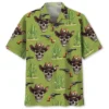 Pastel Green Cowboy Hawaiian Shirt HWBN2764746 - Beltina