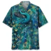 Peacock Teal Hawaiian Shirt HWBN2763527 - Beltina