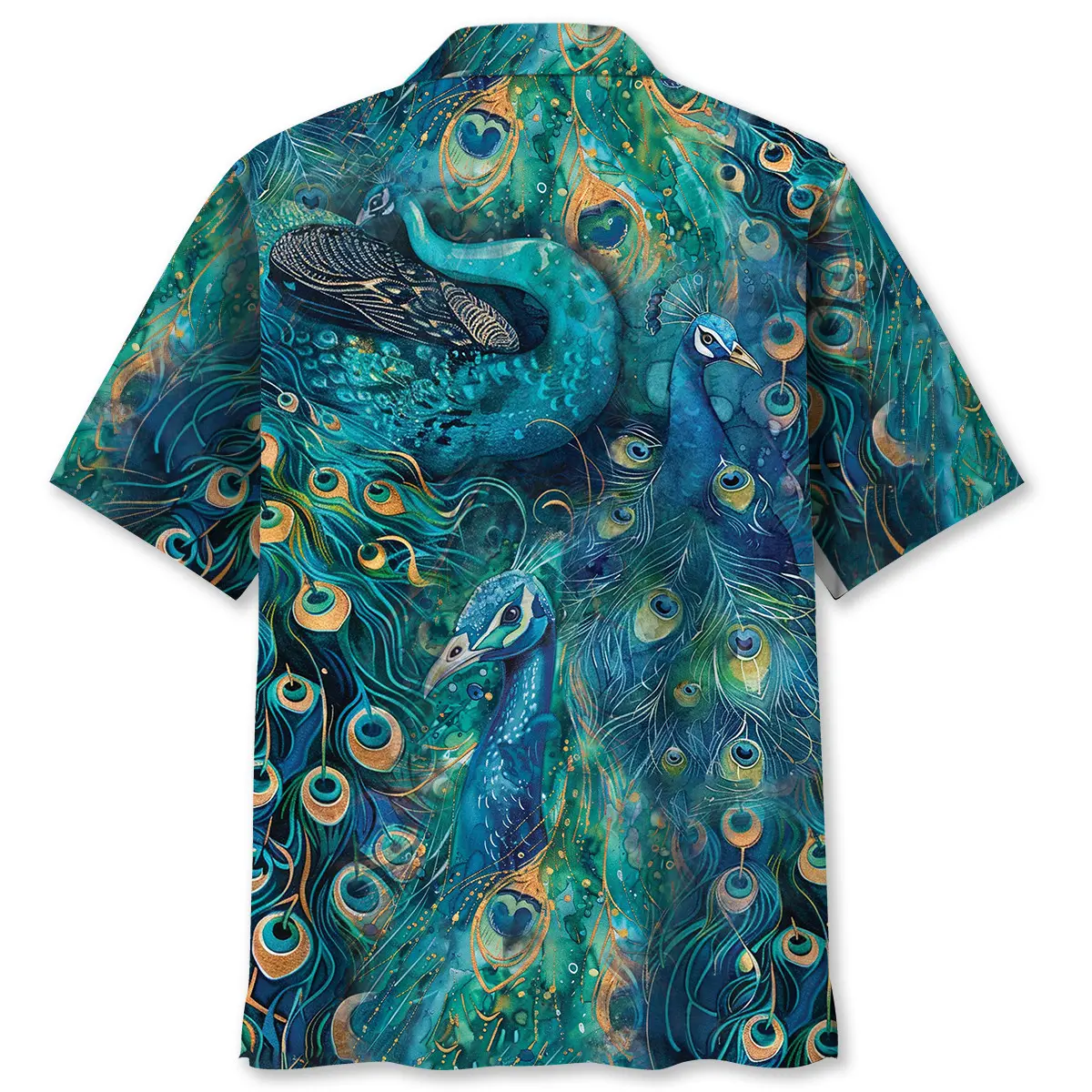 peacock-teal-hawaiian-shirt-2