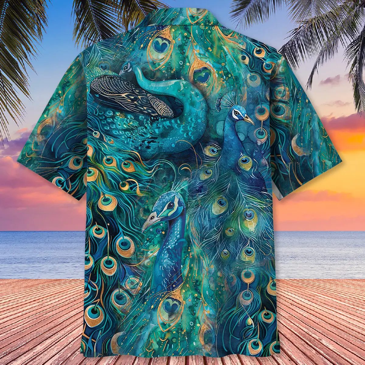 peacock-teal-hawaiian-shirt-3