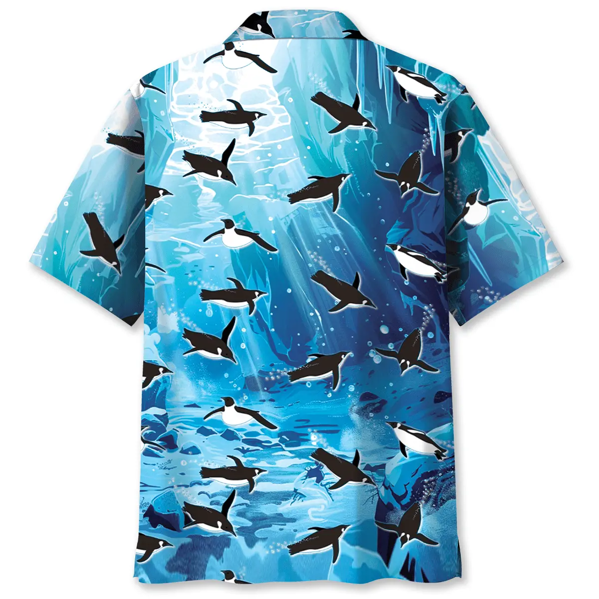 penguin-ice-under-water-hawaiian-shirt-2