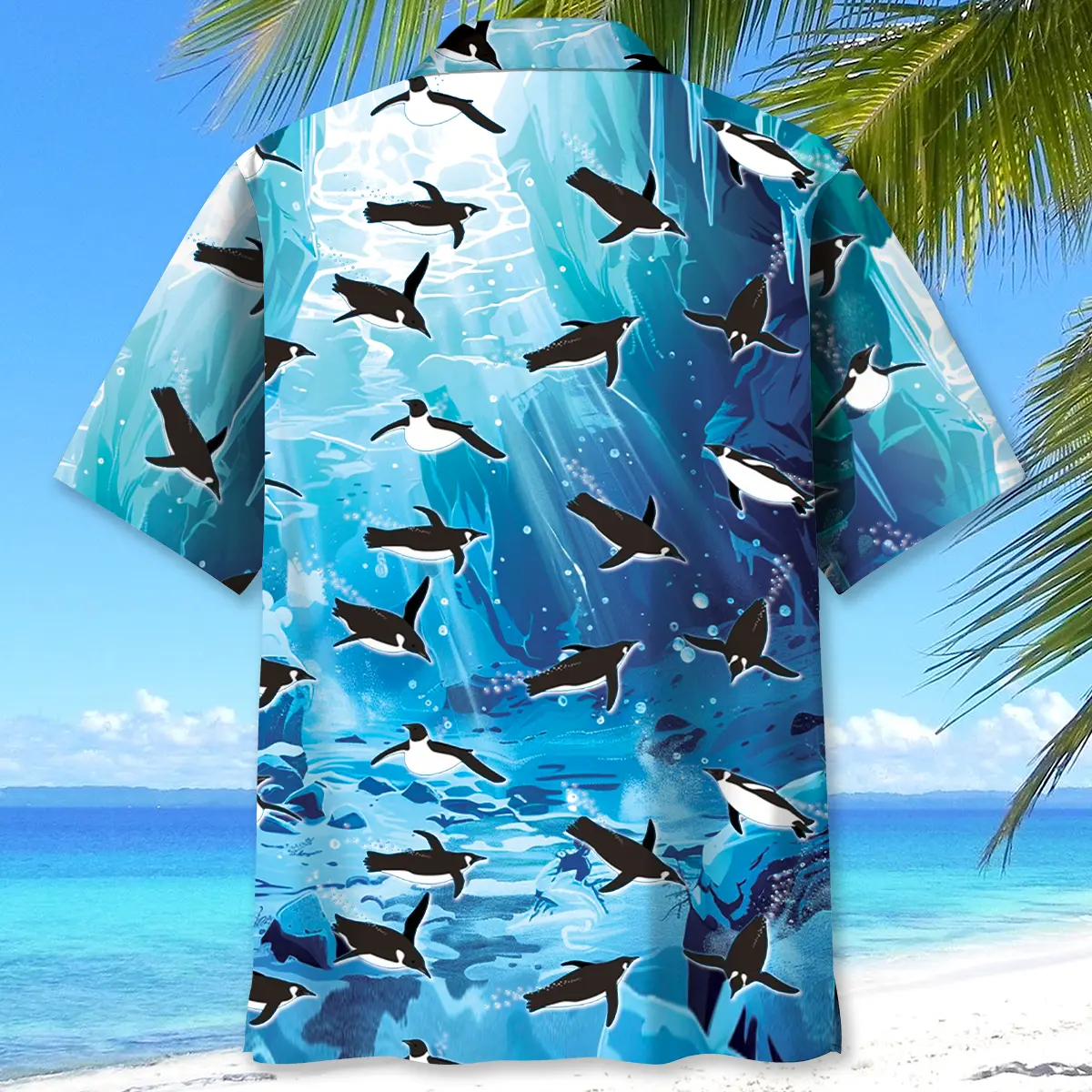 penguin-ice-under-water-hawaiian-shirt-3