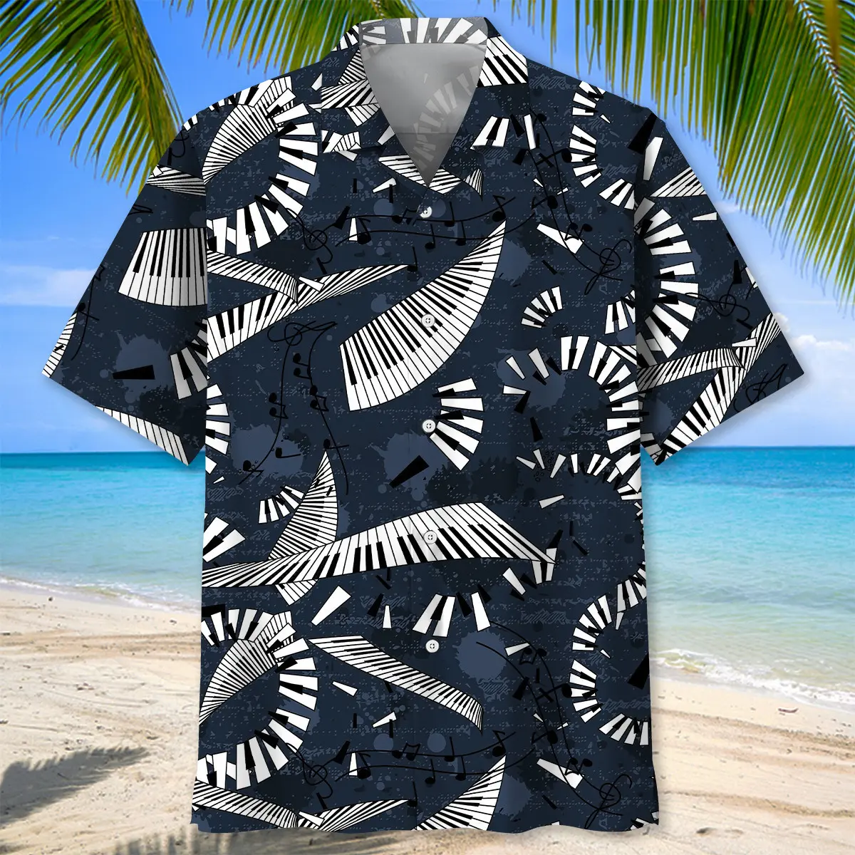 piano-flying-music-hawaiian-shirt-1
