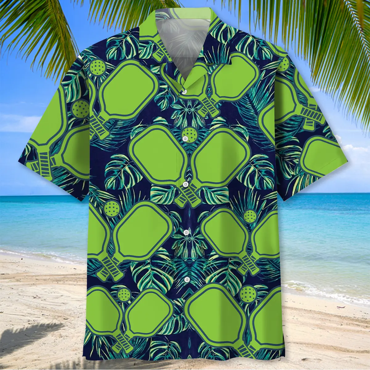 pickleball-green-leaves-hawaiian-shirt-2
