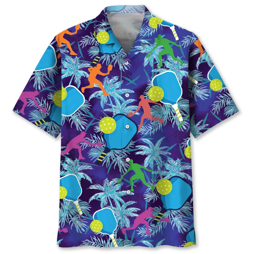 Pickleball Tropical Hawaiian Shirt HWBN2762850 - Beltina