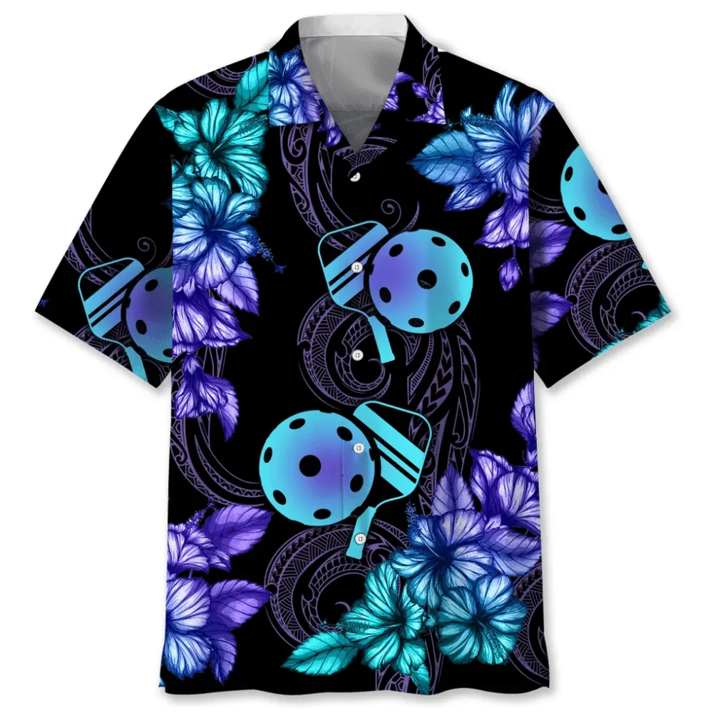 Pickleball Tropical Hawaiian Shirt HWBN2762582 - Beltina