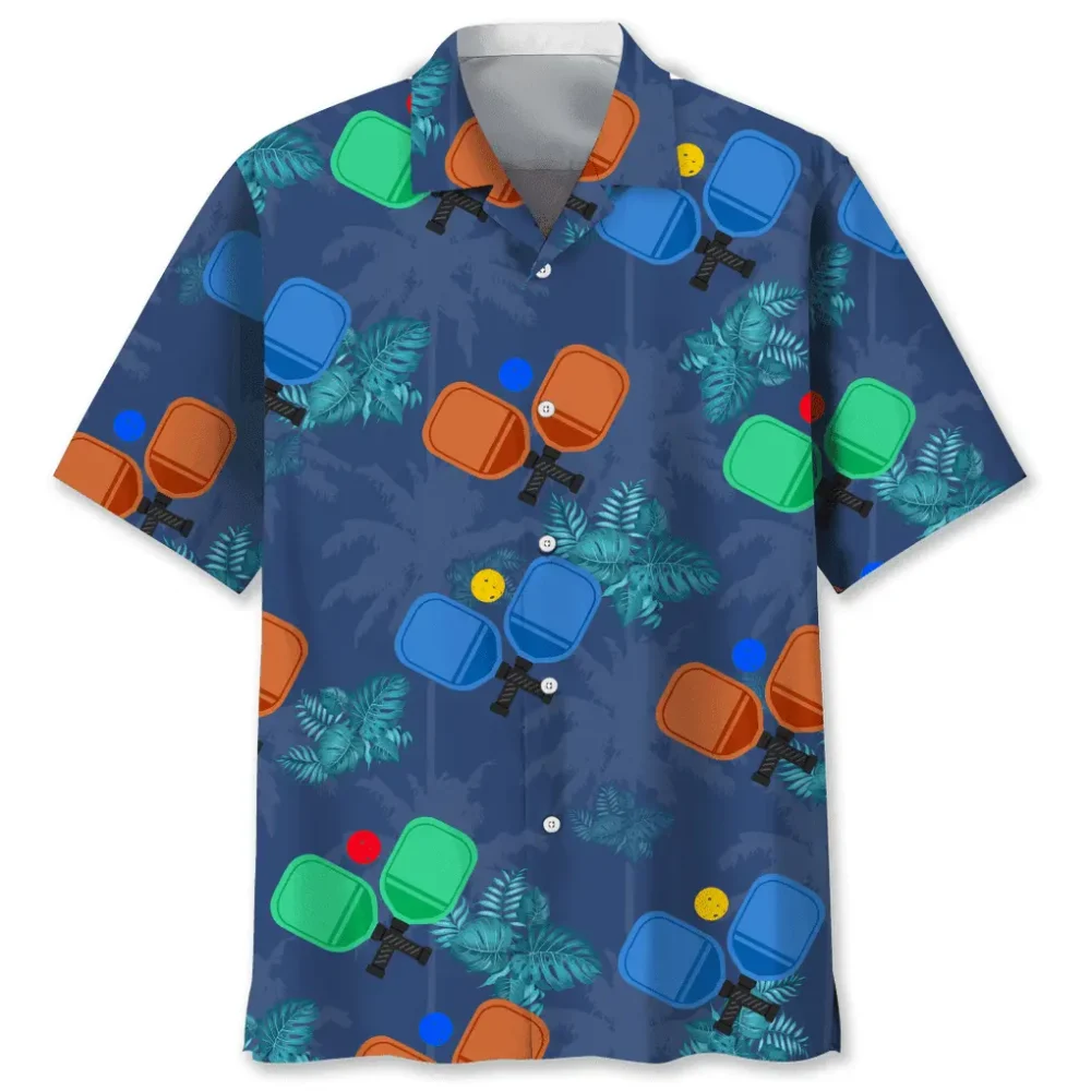 Pickleball Tropical Hawaiian Shirt HWBN2762580 - Beltina