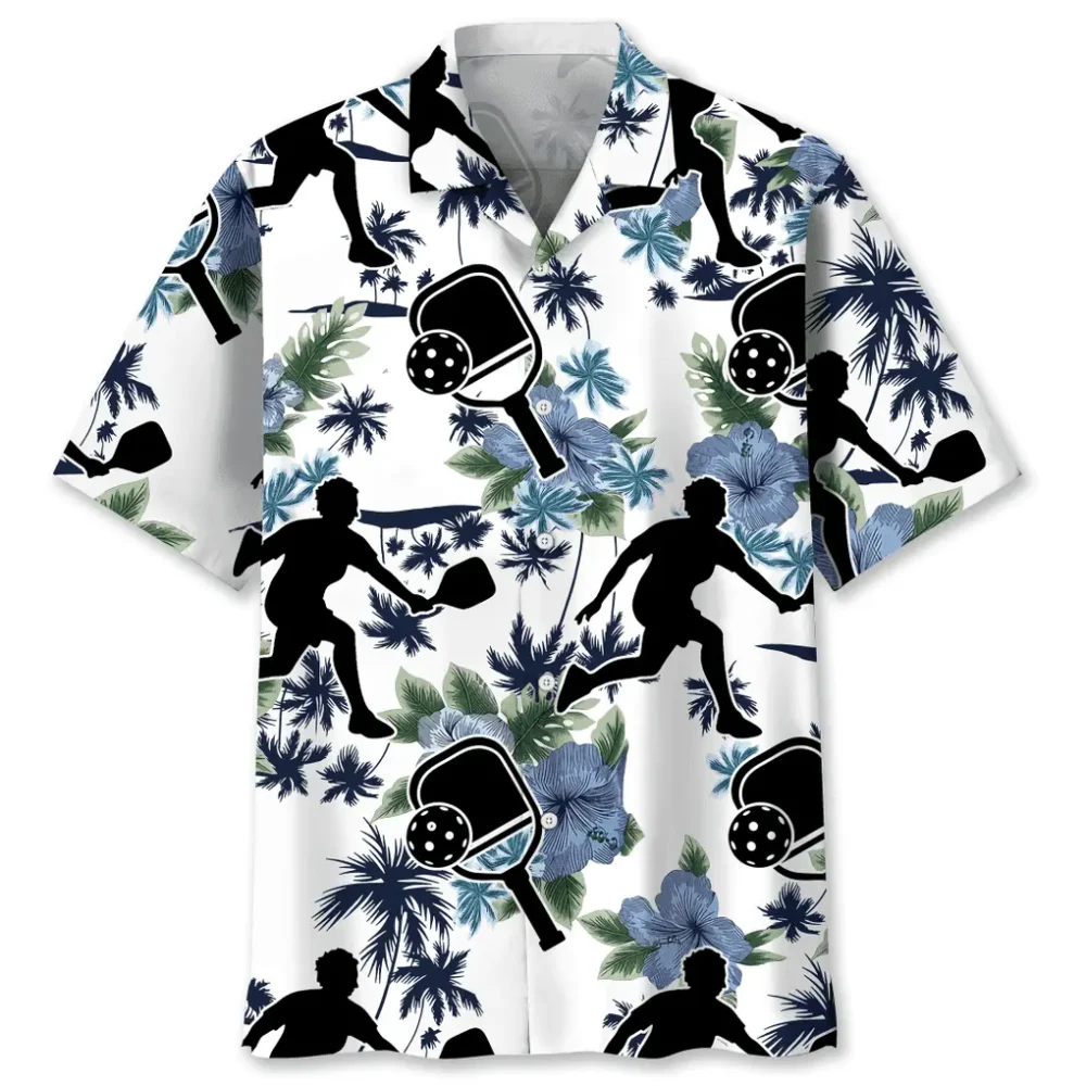 Pickleball White Nature Hawaiian Shirt HWBN2762585 - Beltina