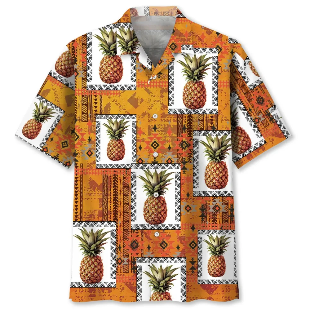 Pineapple Hawaiian Shirt Men HWBN2763025 - Beltina