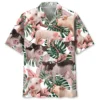 Pink Cute Tropical Pig Hawaiian Shirt HWBN2762970 - Beltina
