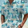 Plant Flower Men's Button Button Casual Hawaiian Shirt HWBN2765089 - Beltina