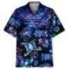 Poker Neon Hawaiian Shirt HWBN2763070 - Beltina
